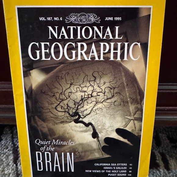 National Geographic Complete 1995 Issues with Maps - Picture 7 of 13